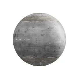 Damaged road with pavement and lanes